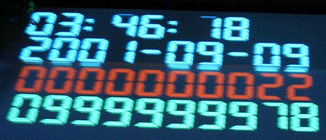 Unix time passed 1,000,000,000 seconds on 2001-09-09 01:46:40 UTC. It was celebrated in Copenhagen, Denmark at a party (03:46 local time).