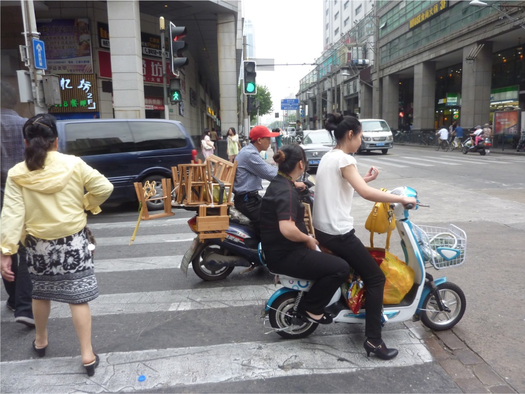 Four Scenarios of Future Urban E-mobility in China