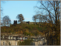 Kendal Castle from Kirklands