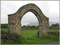 Pendle Hill from Sawley