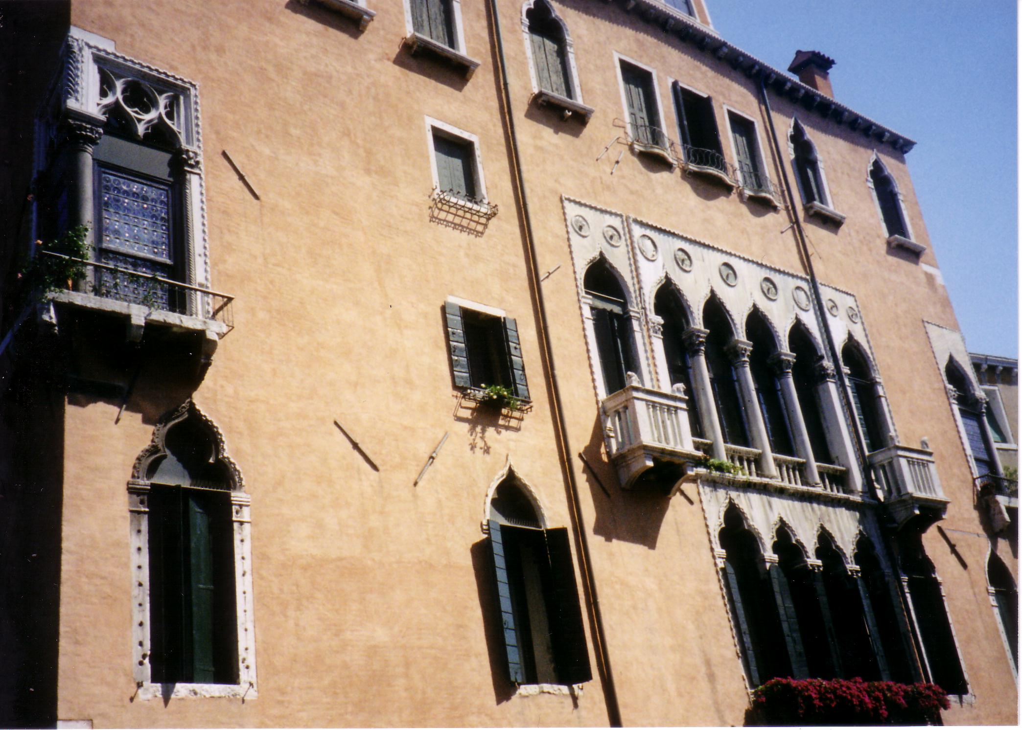 Palazzo Priuli from the Fondamenta de L Osmarin (Castello 4979a)