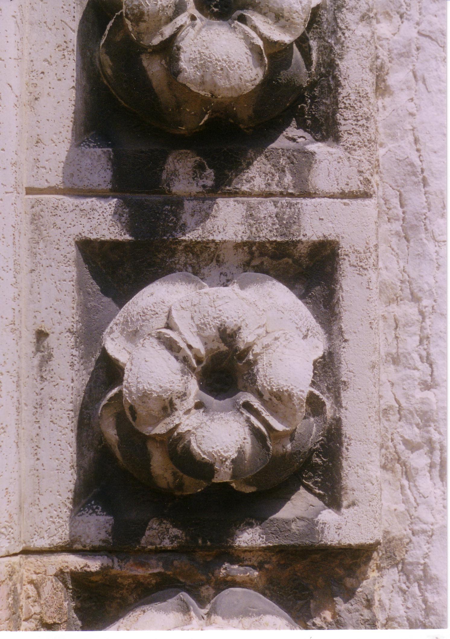 Detail of door moulding Ex Chiesa  San Gregorio