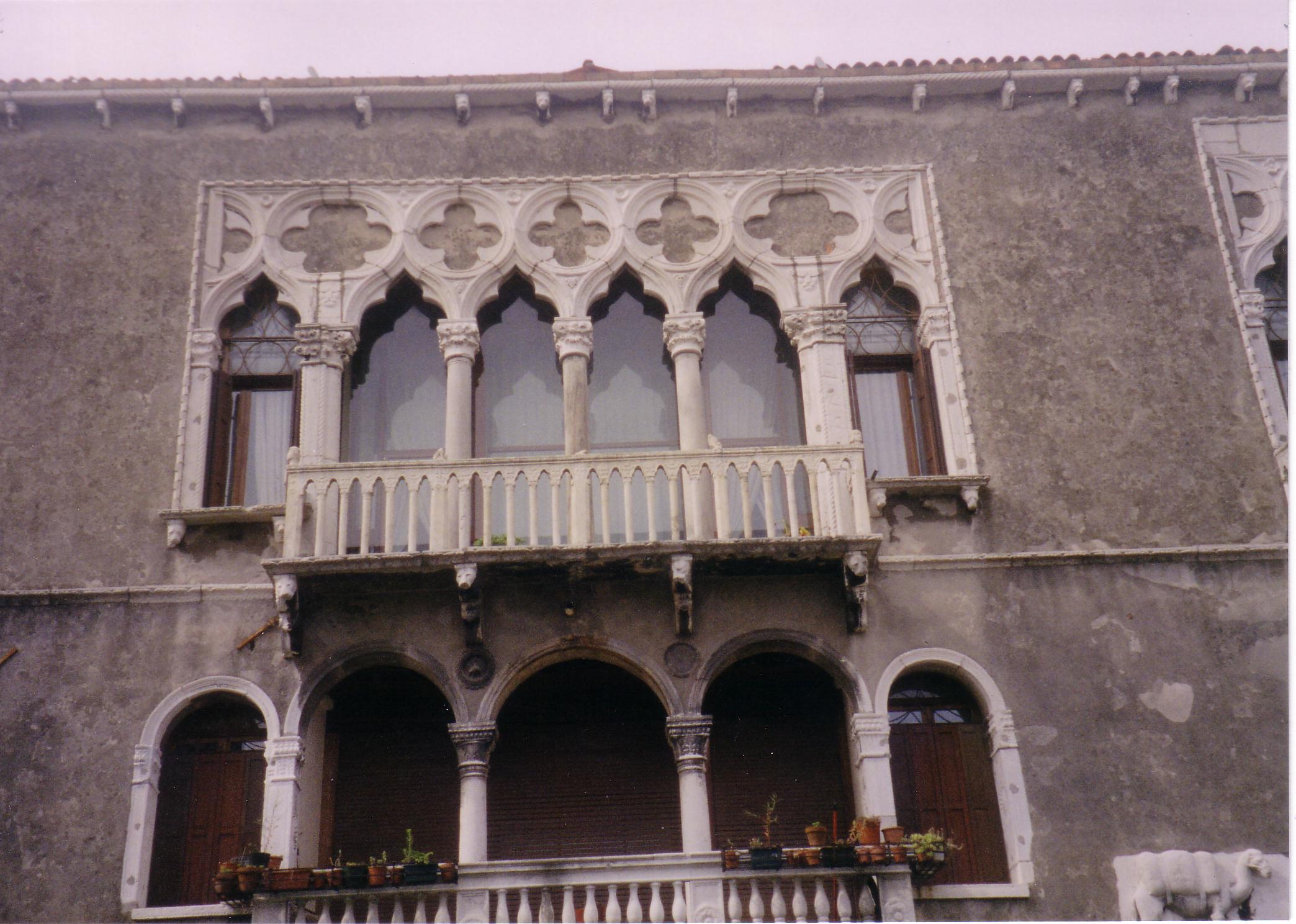 House No 73, Palazzo Mastelli Spada, facade on the Rio Madonna dell Orto. Known as del Cammello(Cannaregio 3381).