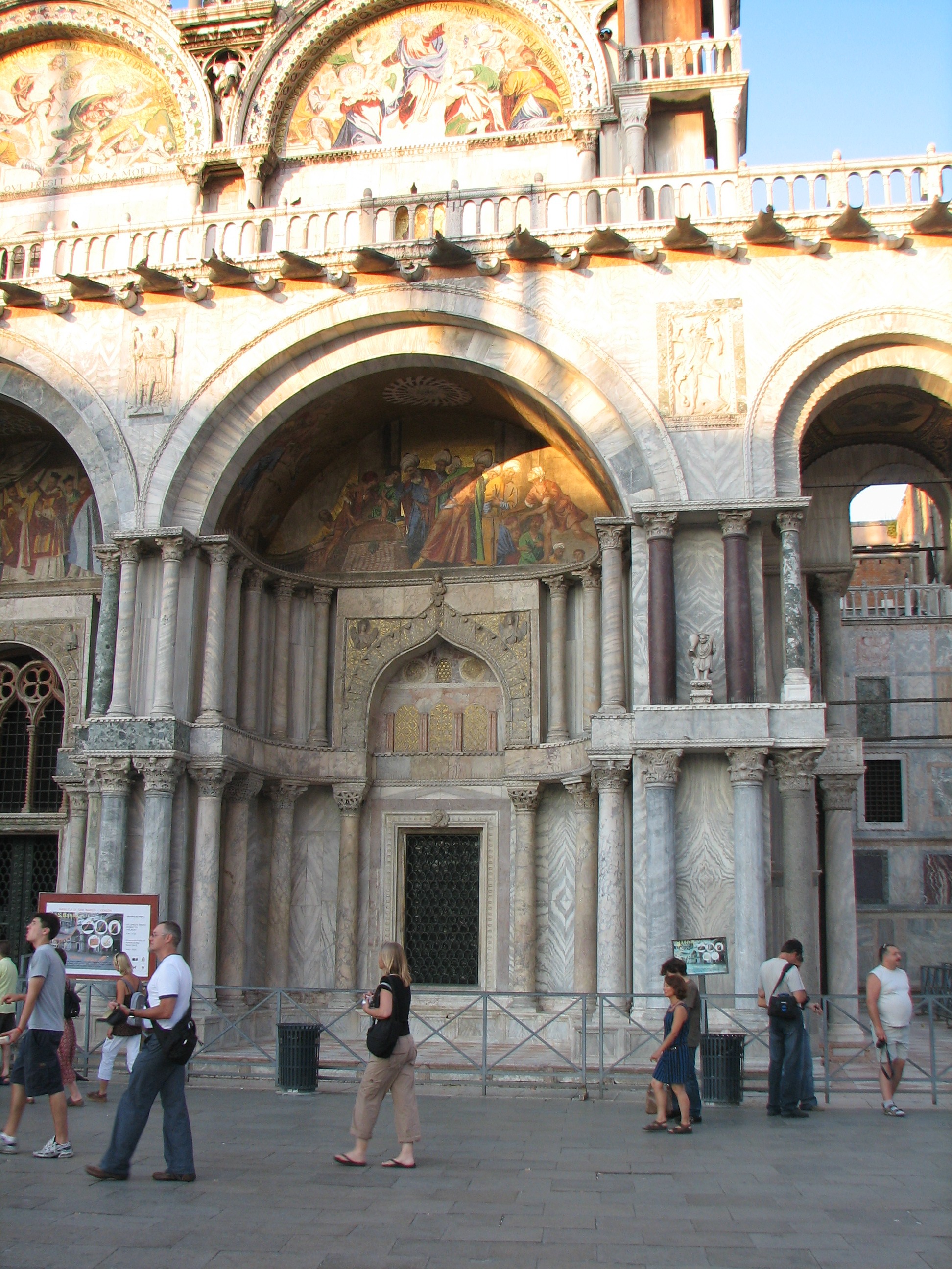 St Marks First (5th) Porch. West front (first to the left from the Southern Portico)