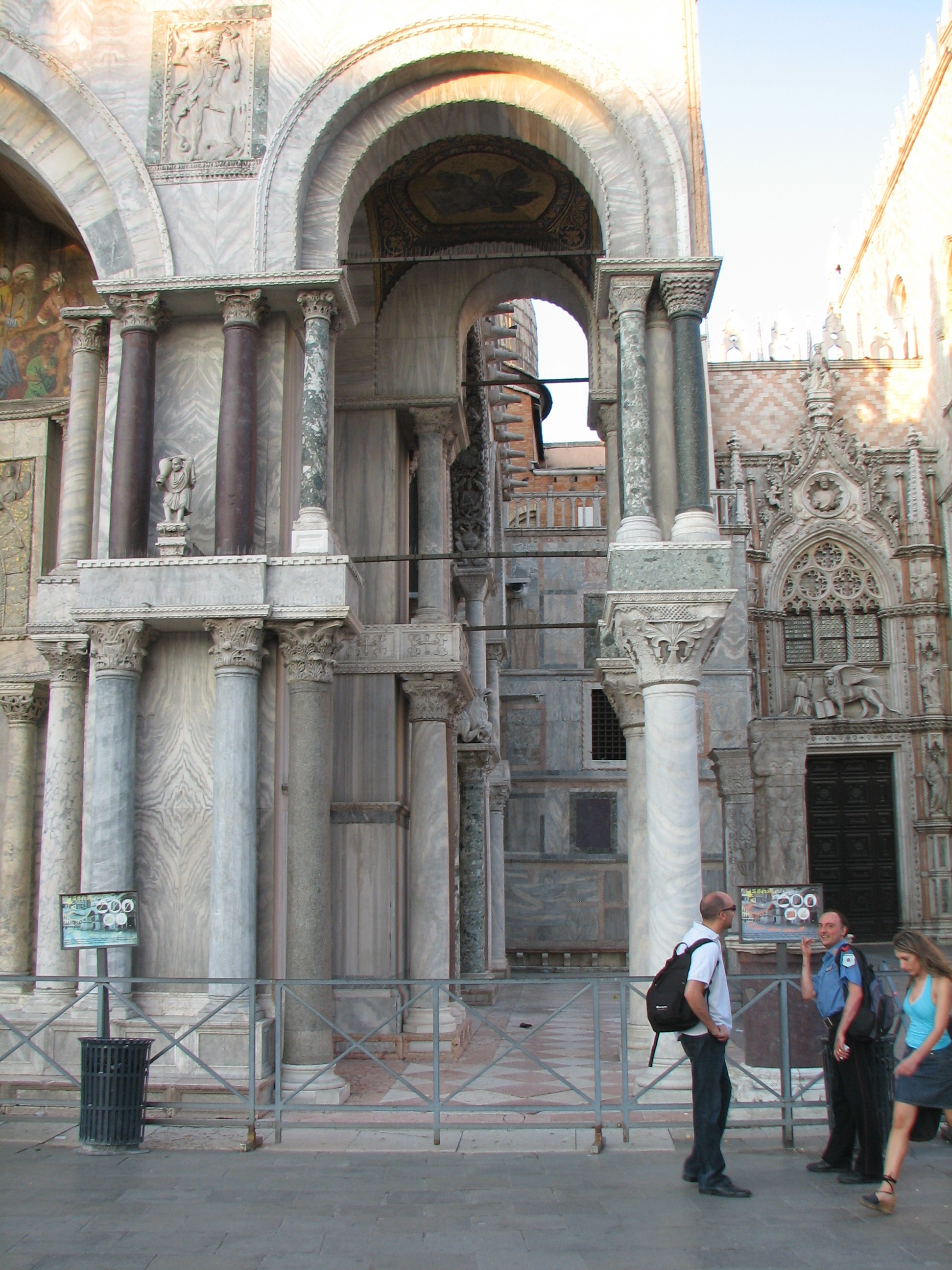 St Marks Southern Portico from the West front