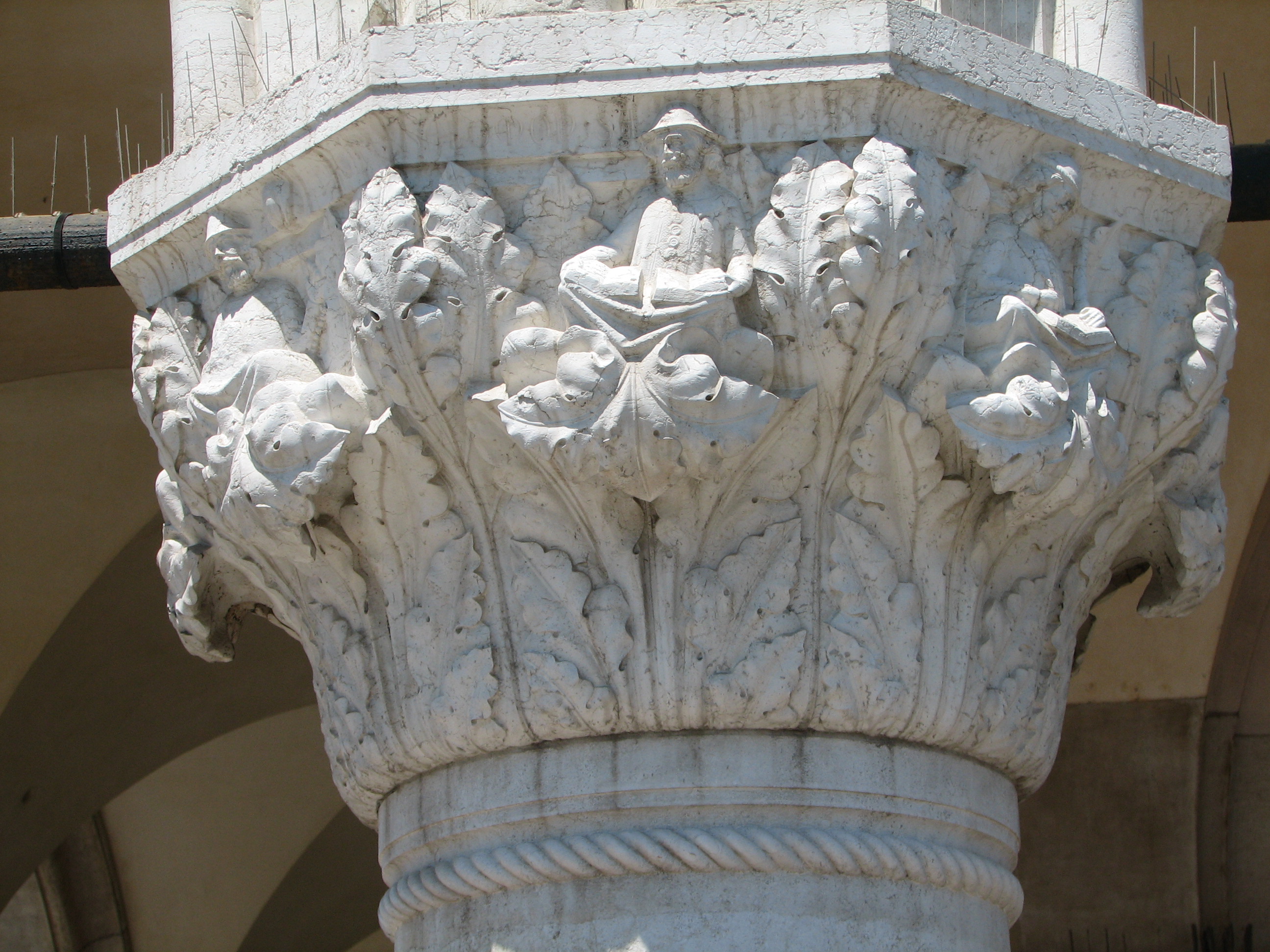 Lower Capitals of the Ducal Palace (Molo faade) No 16 (21) National Types