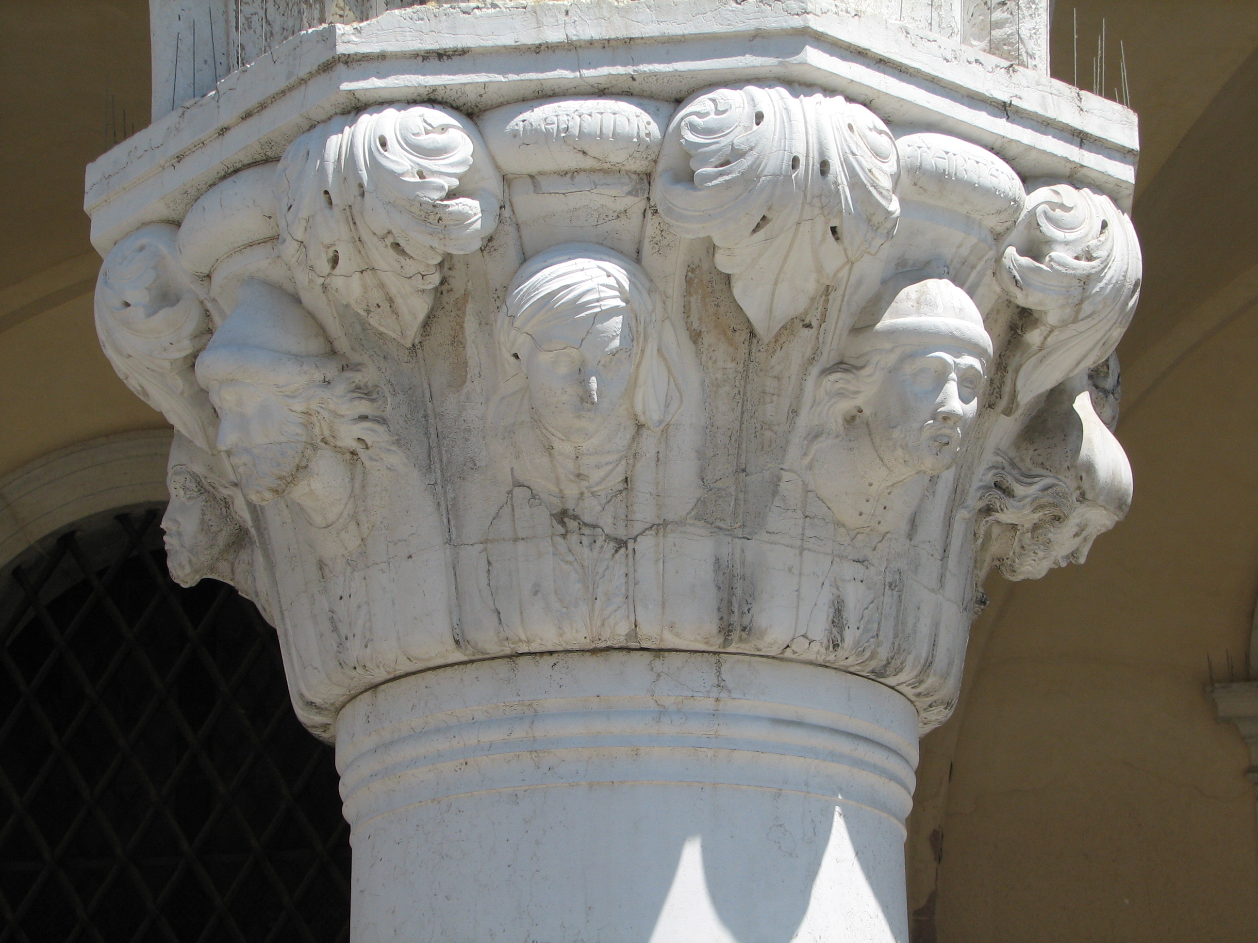 Capitals of Ducal Palace (Piazzetta facade) No 23 (14) National Types