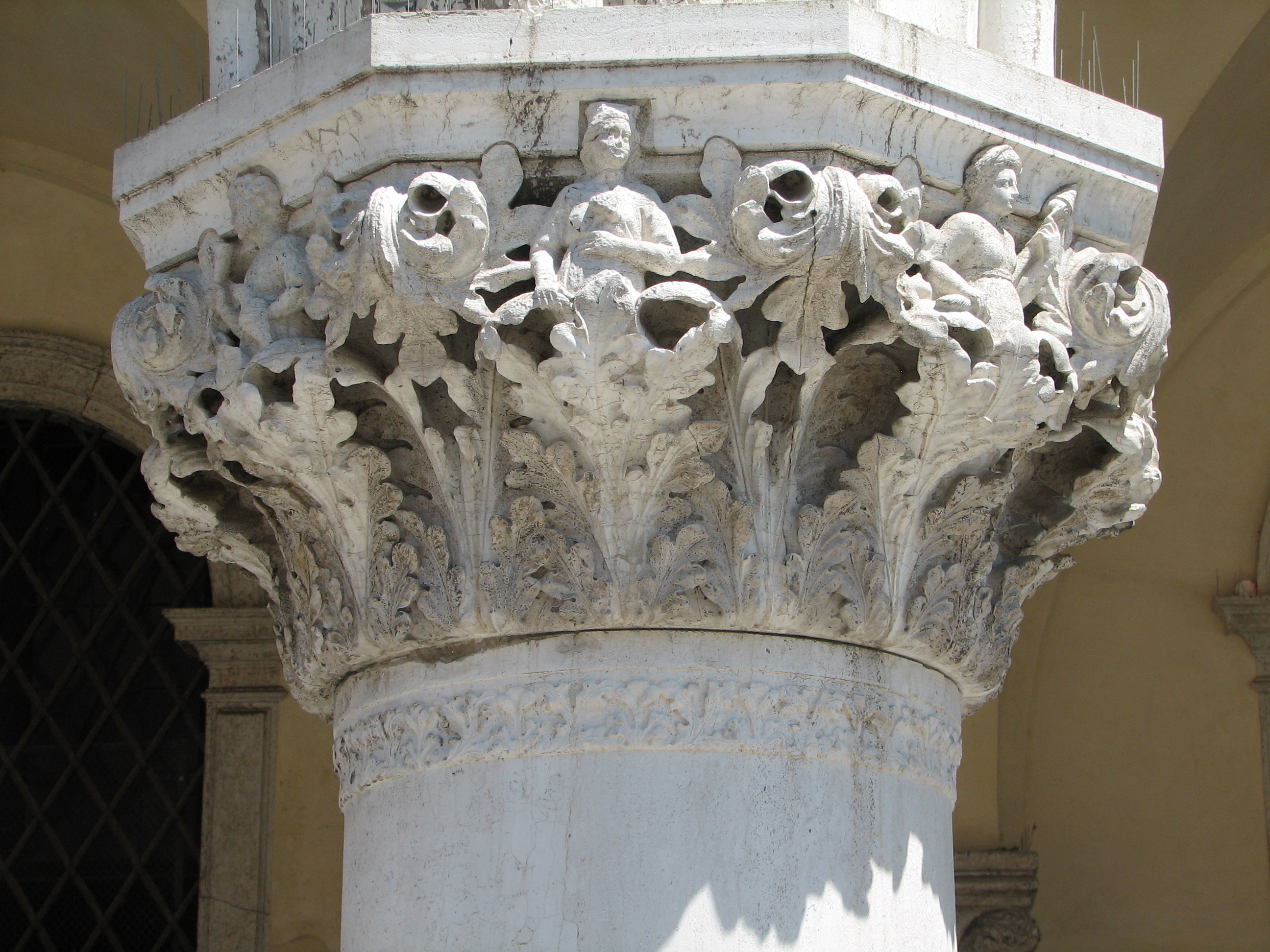 Lower Capital of the Ducal Palace (Piazzetta faade) No 26 (11) Copied from No 15, Illustrations of Idleness