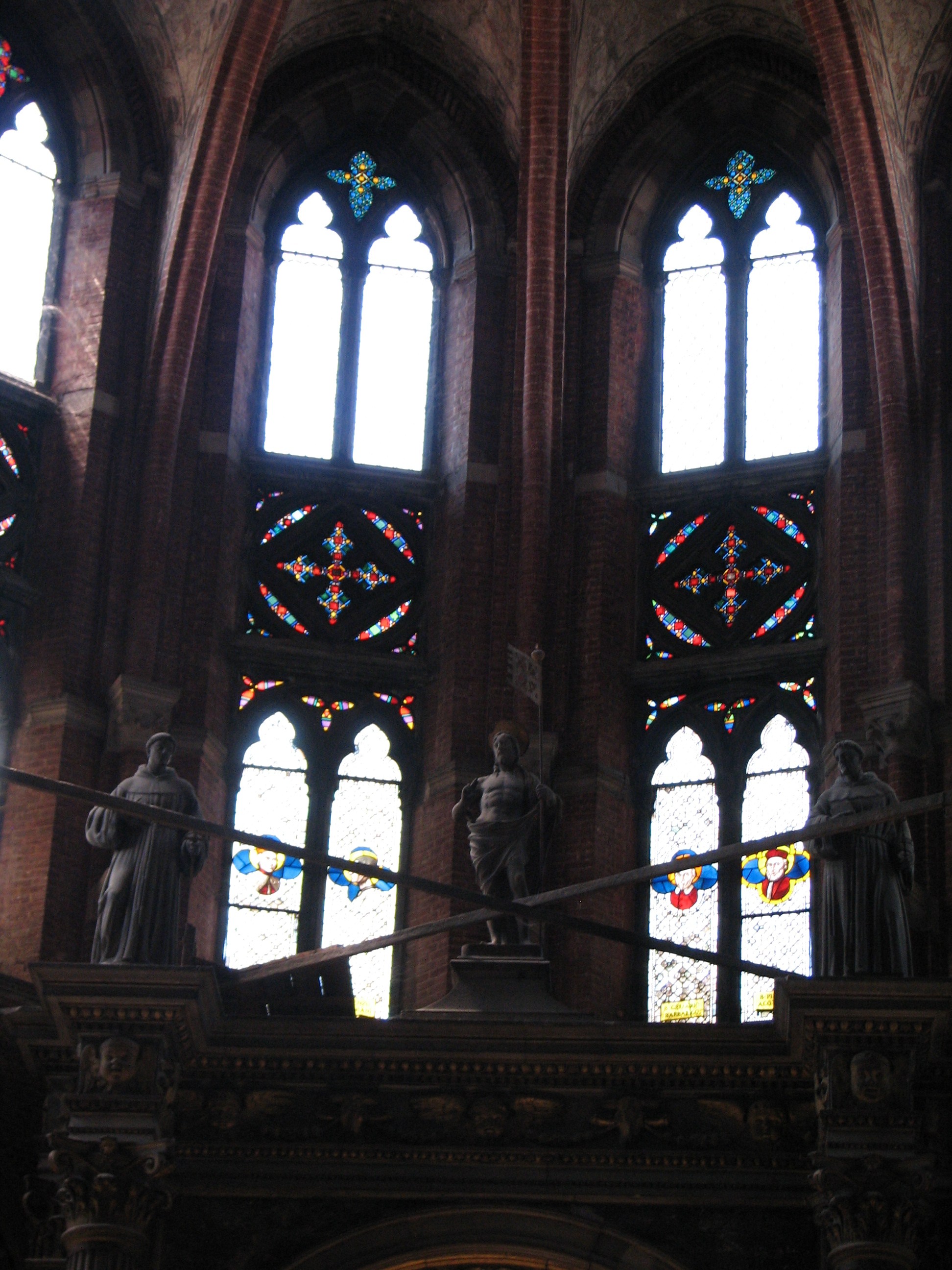 Apse of the Frari (Santa Maria Gloriosa  dei Frari) (interior)