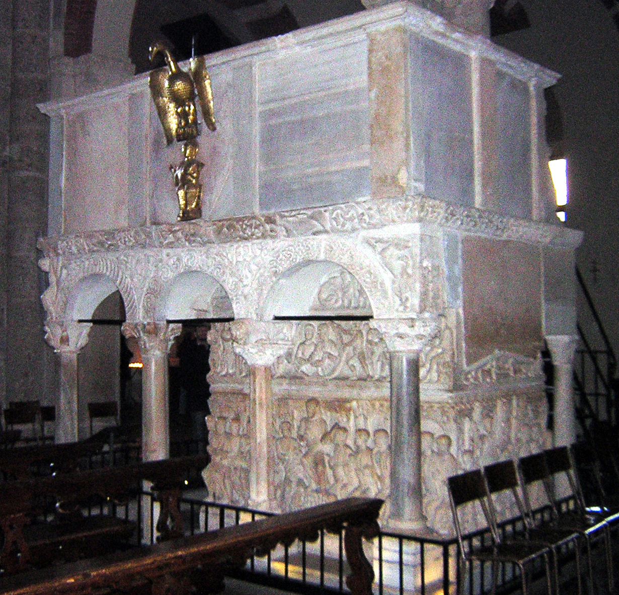 Sant Ambrogio, Milan, Pulpit