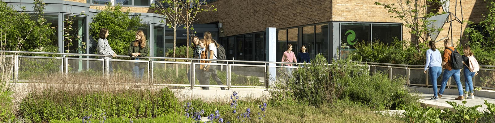 Lancaster University's  Physics Garden