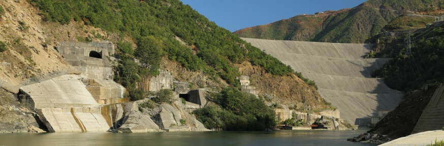 Image of Fierza Hydroelectric Power Station Albania