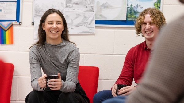 STOR-i students sitting smiling