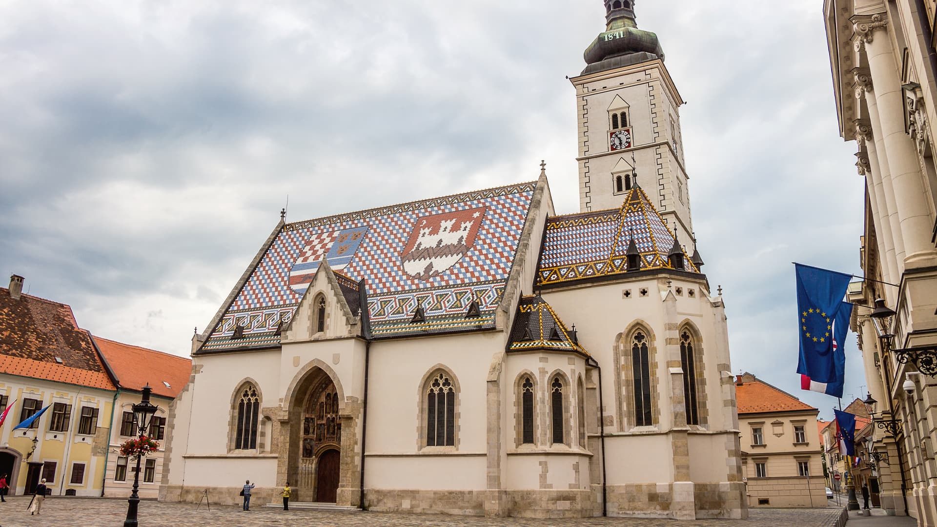 Saint Mark's Church in Zagreb, Croatia