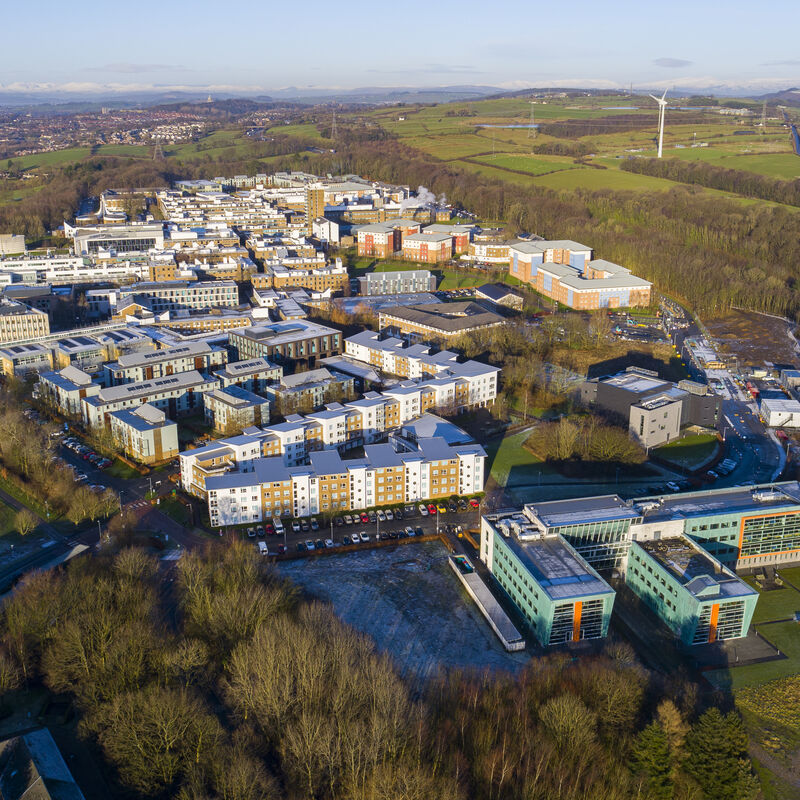 Decorative: 2025 aerial view of campus